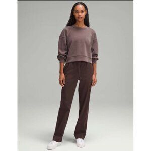 Lululemon Straight-Leg Mid-Rise Pant Luxtreme *Regular Espresso Large 31”